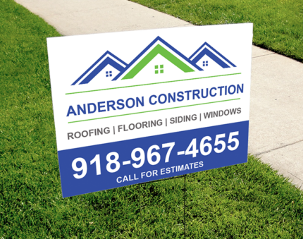 Yard Sign Stakes